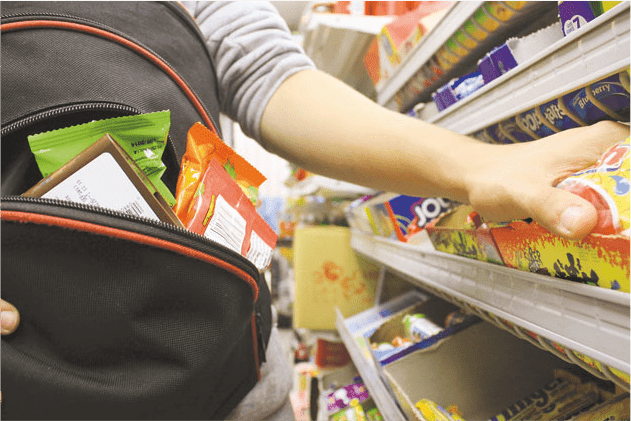 Небольшая заметка о воровстве в магазине