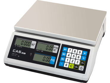 Торговые настольные весы CAS ER-JR 