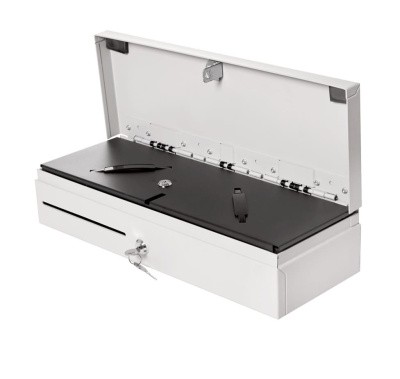 Денежный ящик PayTor FlipTop, белый, переходник, штрих 