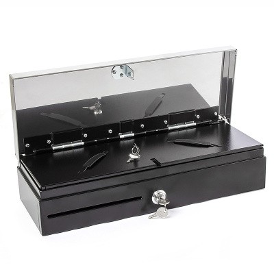 Денежный ящик POScenter 460K, распайка Штрих, серебро 